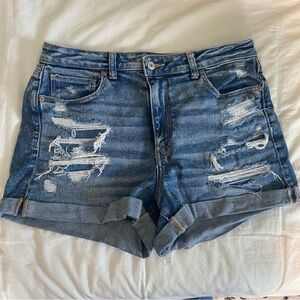 AE Denim Mom Shorts